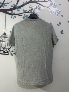 Grey Graphic Print T-Shirt (Europe)