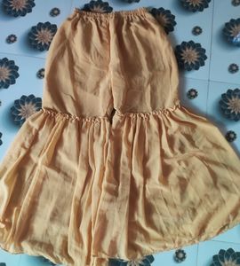 Pretty Yellow Sharara Set