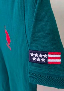 US POLO ASSN GREEN TSHIRT 💚