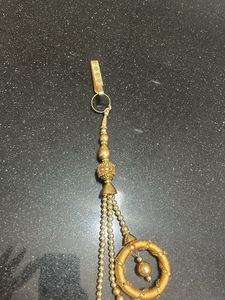 Golden Ethnic Jewellery Tassel