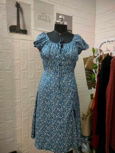 Floral Midi Dress For Women