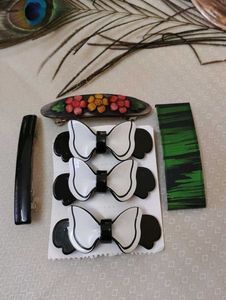Set of 6 Hair Clips😇