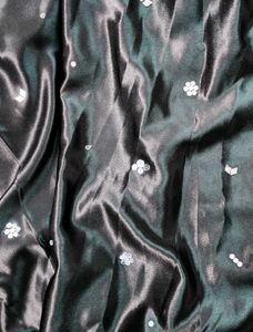 Black Floral Lehenga Set
