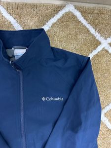 imported Columbia thrifted Jacket - Navy Blue