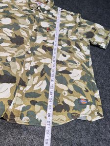Rare Dickies Heritage Workwear Leaf Camo Short Sle