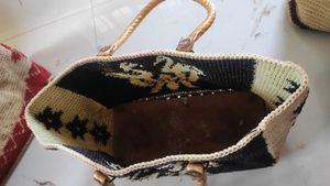 Stylish Woven Tote Bag
