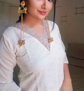 Green Stone kashmiri Earrings