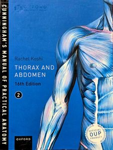 Cunningham's thorax and abdomen Practical Anatomy