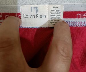 Calvin Klein Red Boxer Briefs