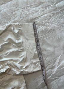 High Waisted Flared Trousers