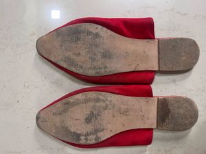 !sale! Mast And Harbour Red Mule Flats