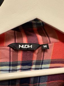 Plaid Cropped Tie-Up Shirt