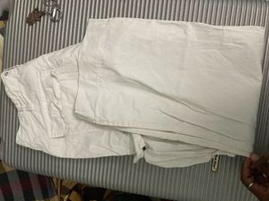 White BOOSLEY Cargo Pants