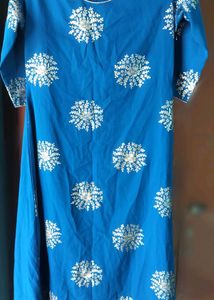Elegant Blue Kurta Pant Set