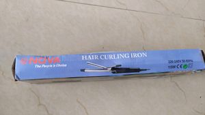 Nova Hair Curler (Black &amp; Silver)