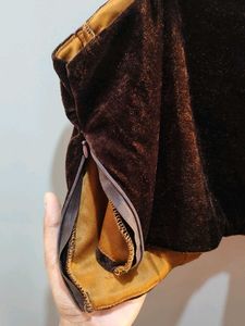 Velvet Bustier Crop Top