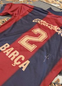Travis Scott Vintage Barcelona Football Jersey