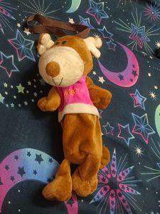 Cute Reindeer Plush Bag