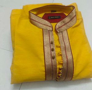 Men's Yellow Kurta