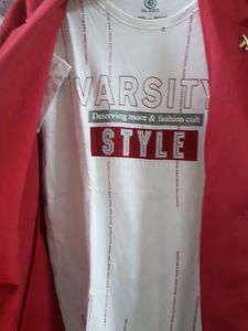 T-shirt With A Jecket