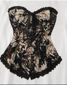 Corset Graphic Print T-Shirt