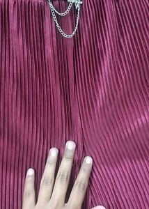 Elegant Maroon Dress