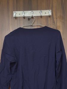 Elegant Navy Blue Top