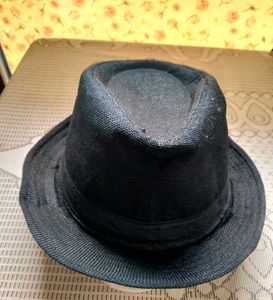 Classic Black Fedora Hat