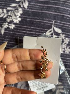 Gold Floral Wrap Ring