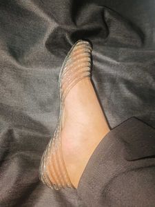 Sparkly Jelly ballerina Flats