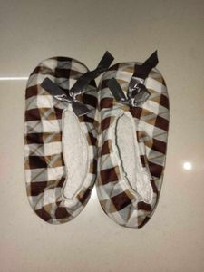 Cozy Plaid Slippers