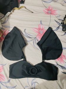 Stylish Black Padded Top