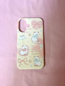 Kawaii Cat Phone Case for IPhone 16