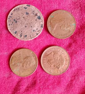 4 Foreign Rare Coins