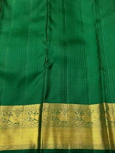 Elegant Green Banarasi Silk Saree