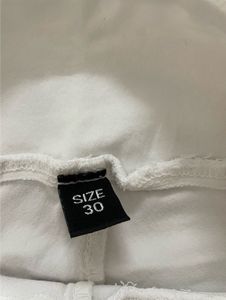 Classic White High-Waisted Pants