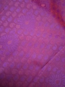 Elegant Pink Silk Saree with Gold Border