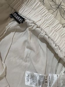 Chic White Wide-Leg Pants
