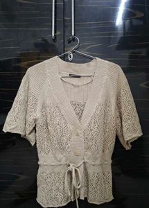 Creme Knit Cardigan