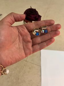 Sparkling Gemstone Earrings