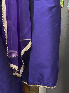 Elegant Purple Kurta Set with Dupatta