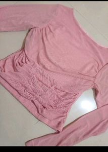 🩷Pink Long Sleeve Top