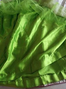 Elegant Net Lahnga With Dupatta