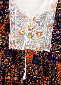 Patchwork Bohemian Dress💗