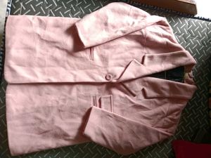 Pastel Pink Oversized Coat