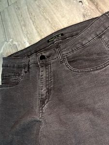 Stylish Distressed Black Jeans