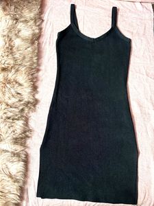Casual Black Tank Dress