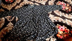 Vintage Floral Print Top