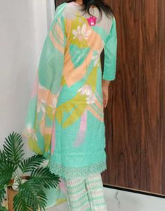 Very Graceful Cotton Suit Set 😍
