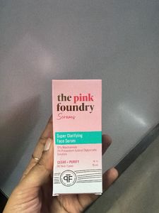 The pink foundry super clarifying face serum